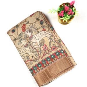 Semi Tussar Saree