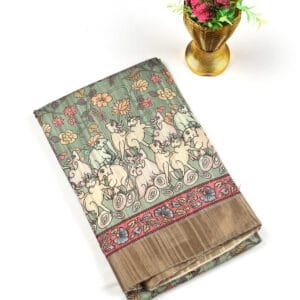 Semi Tussar Sarees
