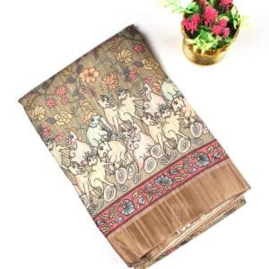 Semi Tussar Sarees