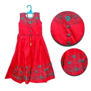 Kids Grand Party Wear Long Frock