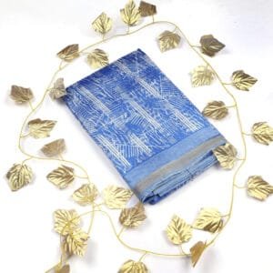 Fancy print saree