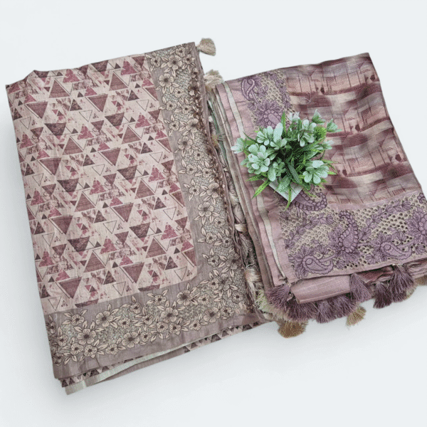 Charming Semi Tussar Saree