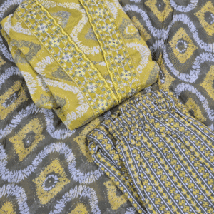 Printed Anarkali Kurti Set