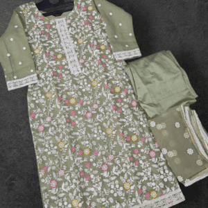 Organza Kurti Set