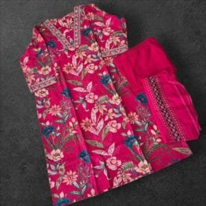 Pure cotton kurti sets V neck