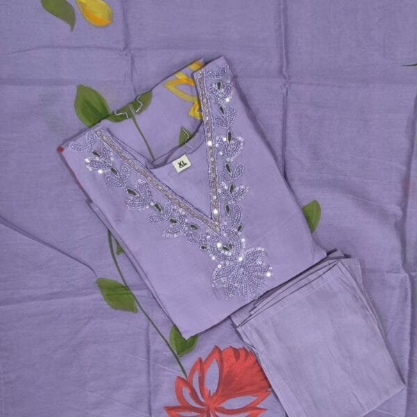 Lavander Kurti Sets - Image 2