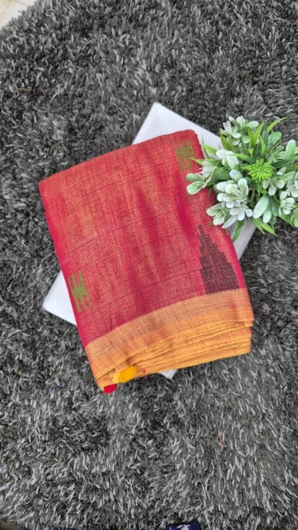 Khadi Tissue Saree