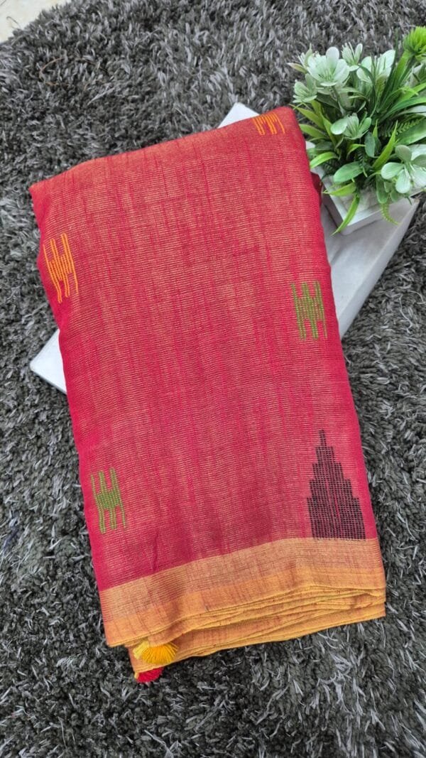 Khadi Tissue Saree - Image 2