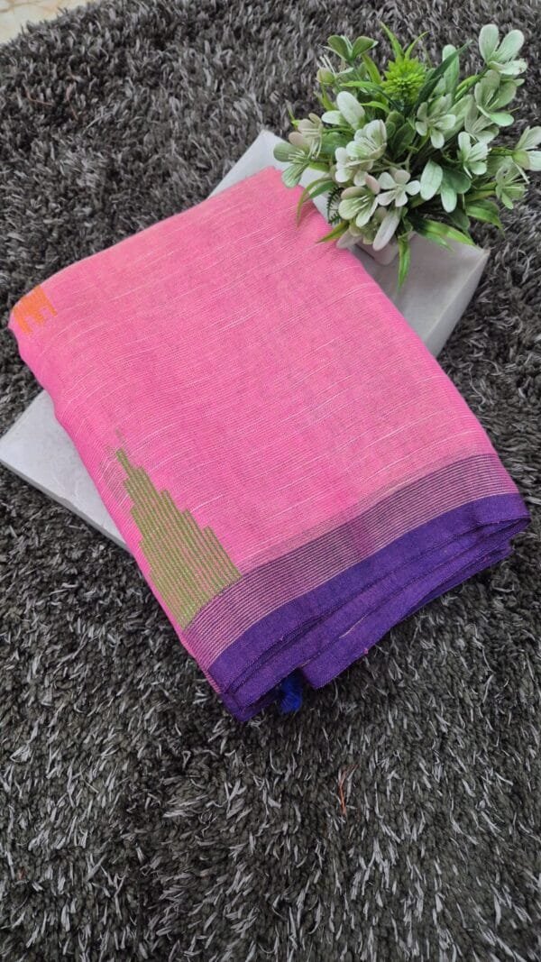 Khadi tissue Saree