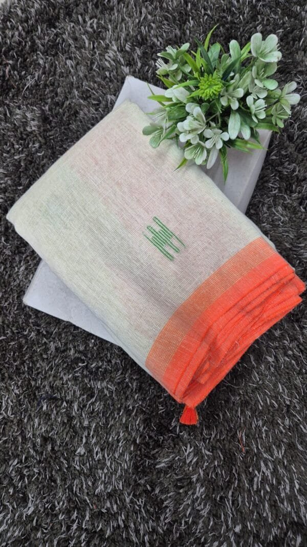 Khadi Tissue Saree