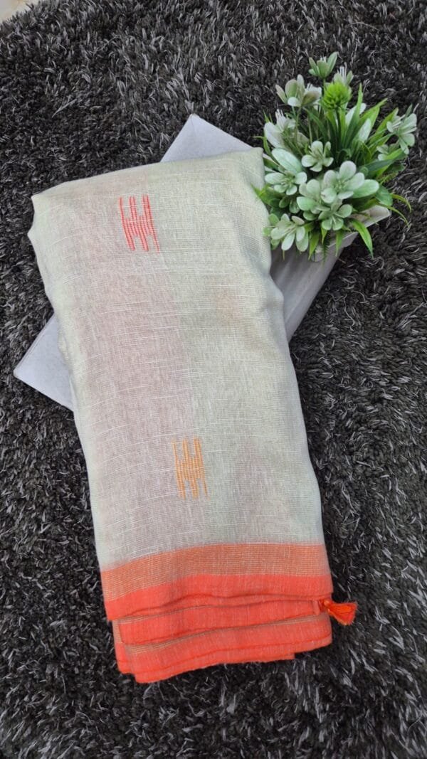 Khadi Tissue Saree - Image 2