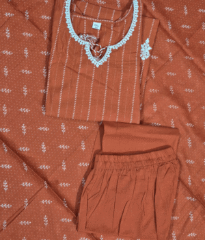 Pure cotton kurti set