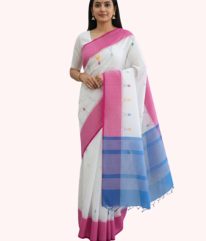 Minimal Khadi Saree with Everyday Comfort Fit