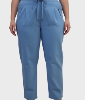 Blue Plus Size Bottom Wear