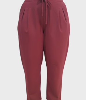 Red Plus Size Bottom Wear