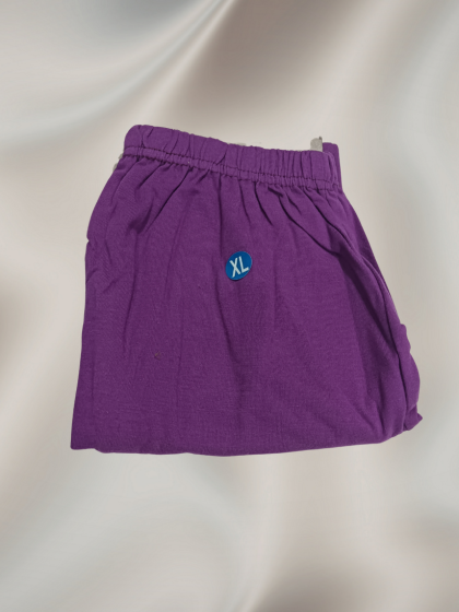 Purple XL Cotton Leggings