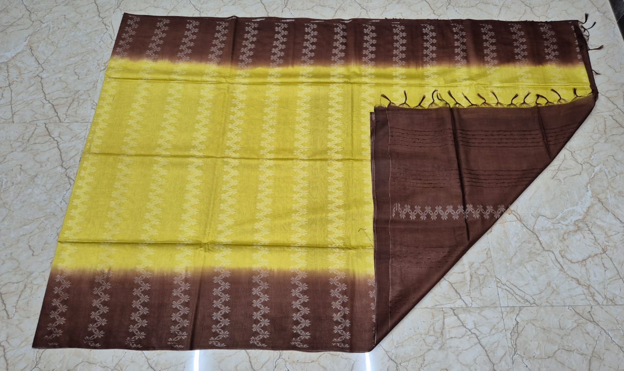 Semi Tussar Saree
