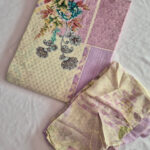 Sunny Abstract Stroke Pure Cotton Chudidhar Material