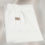 White Jersey Leggings