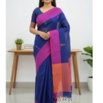 Soft Khadi Saree with Classic Handwoven Texture