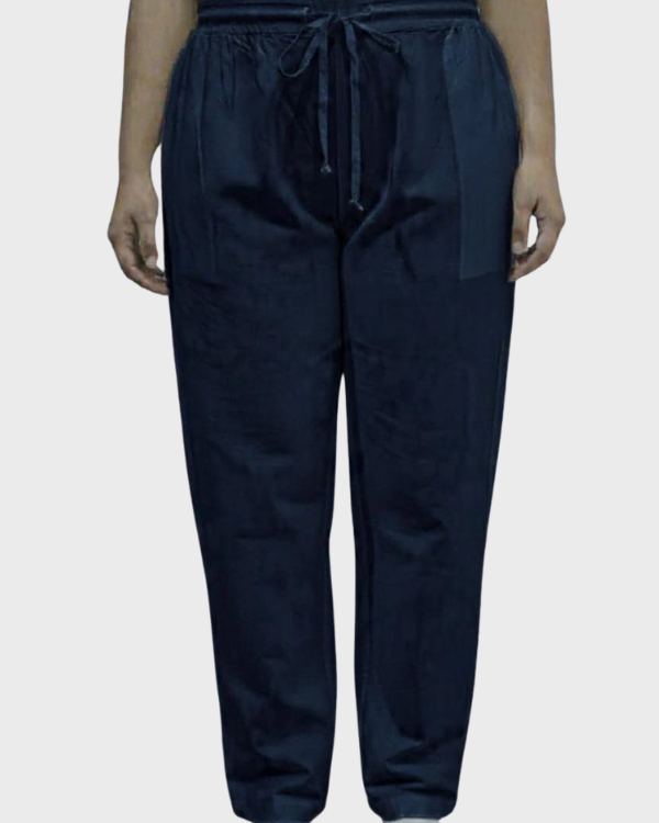 Navy Blue Plus Size Bottom Wear