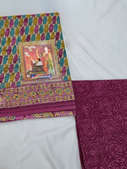 Multicolor Karishma Cotton Saree with Blouse