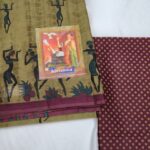 Tribal Print Karishma Cotton Saree with Blouse