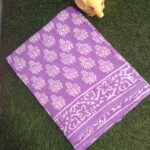 Mul Cotton Saree Lavender 02