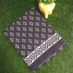 Mul Cotton Saree Black